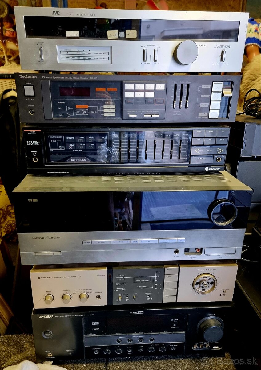 Predám zberateľské retro zosilňovače - 2