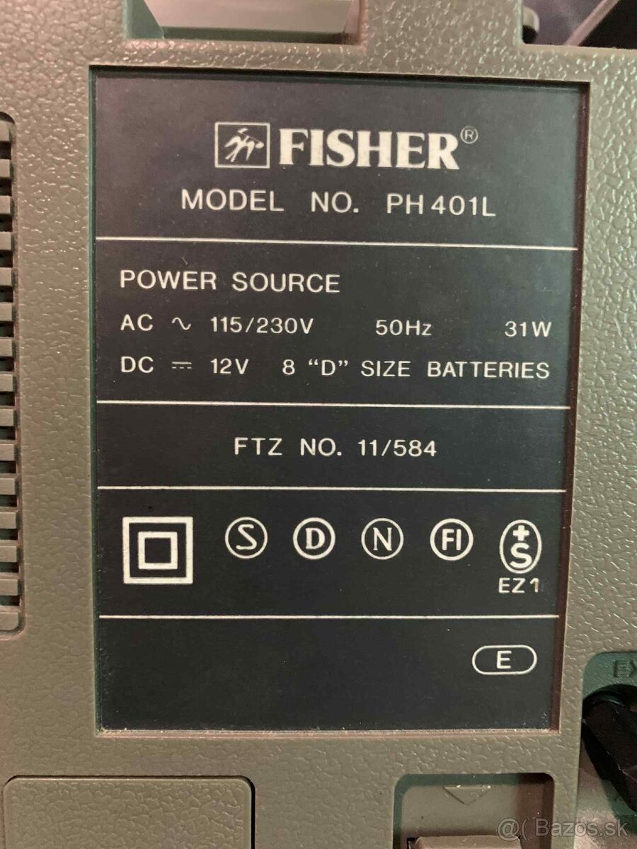 Fisher PH 401L Boombox Ghetto Blaster - 2