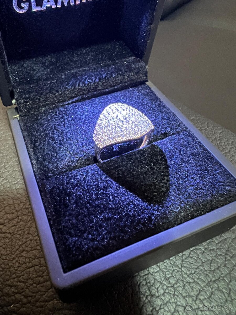 Zlatý dámsky prsteň - prstene - 2