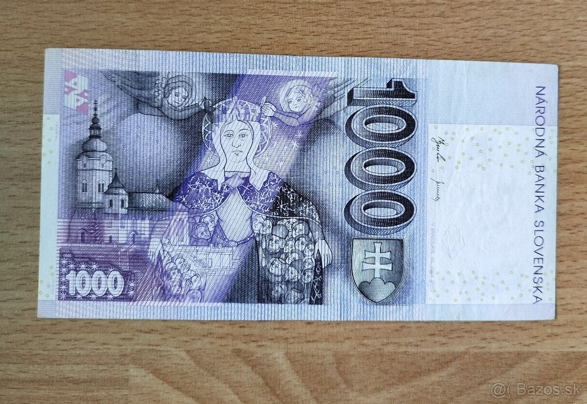 bankovka 1000 ks - 2
