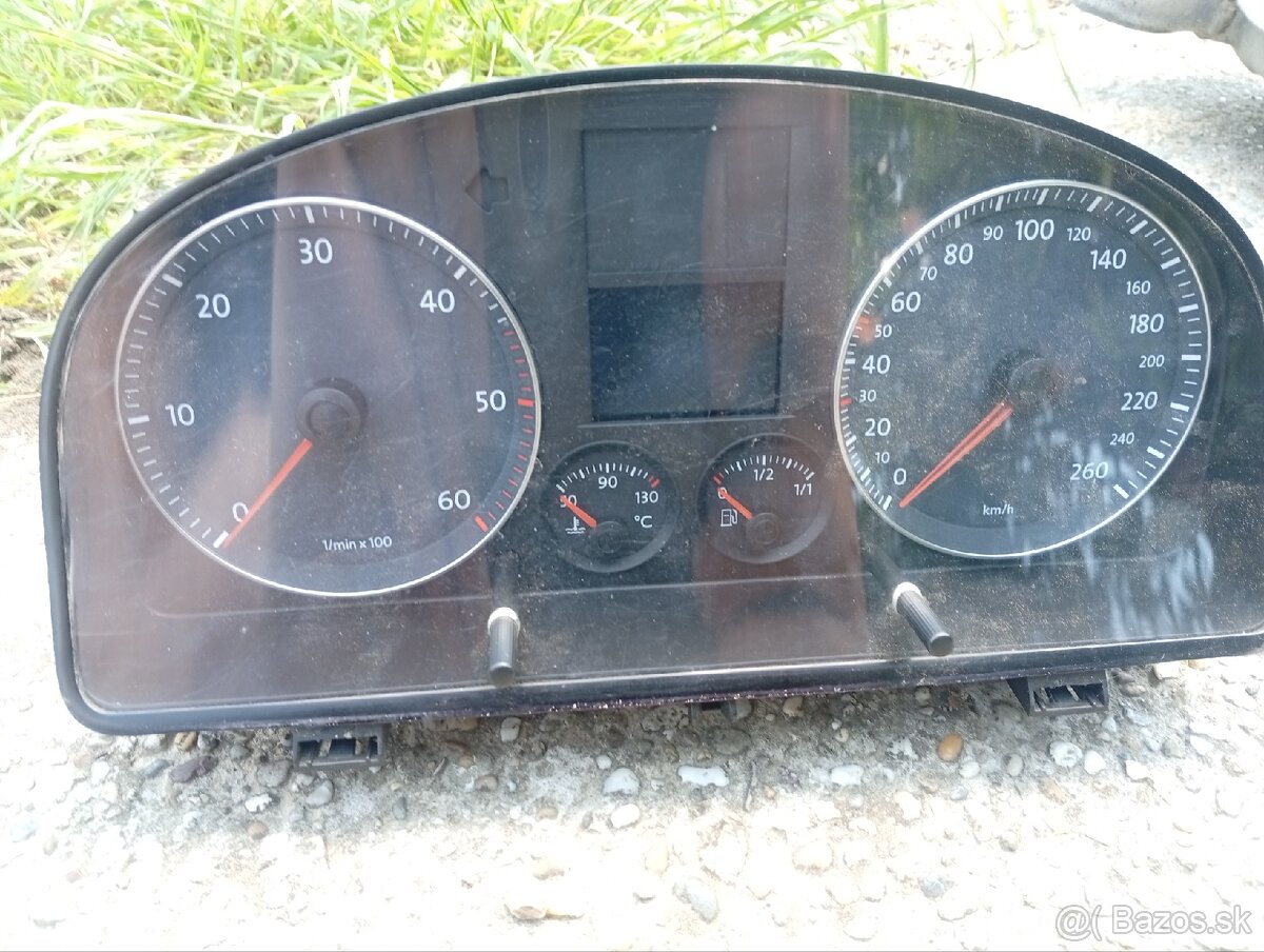 budíky polodot Touran 1.9 TDI - 2