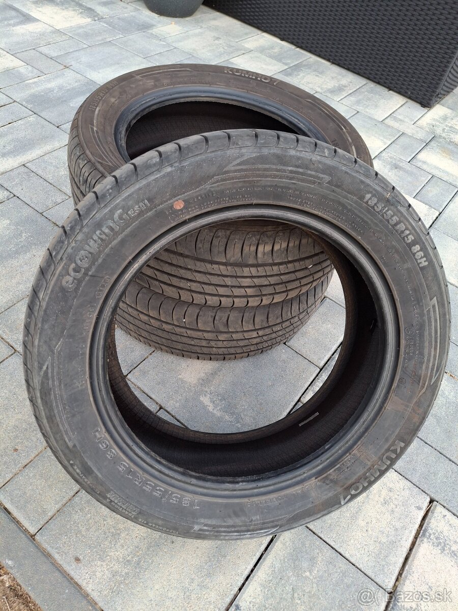 Predam letne pneu. 185/55 R15 - 2