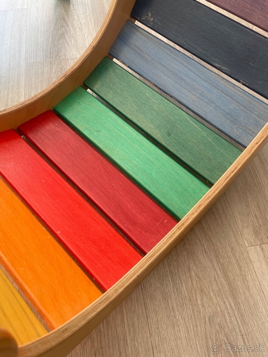 Drevená Montessori hojdačka - 2