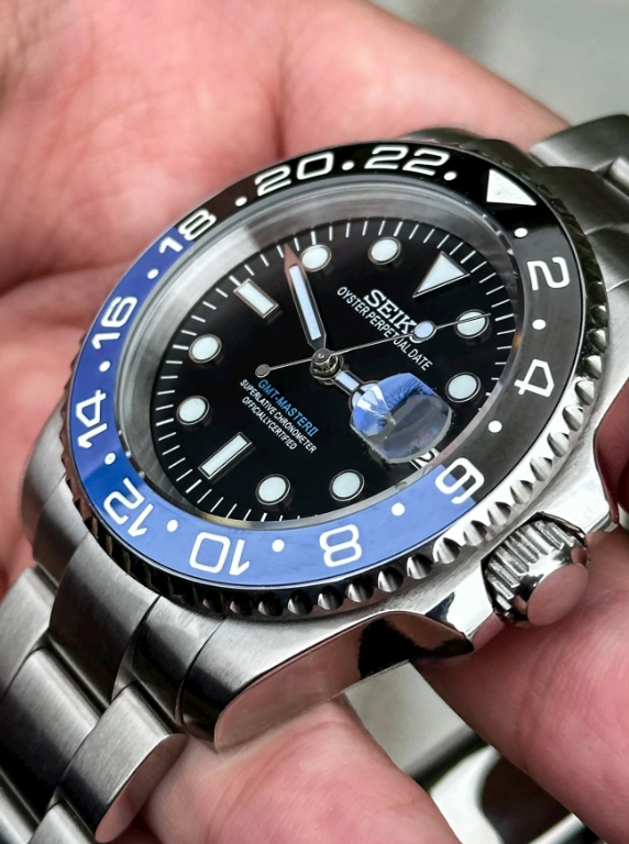 Seiko Mod GMT Batman - 2