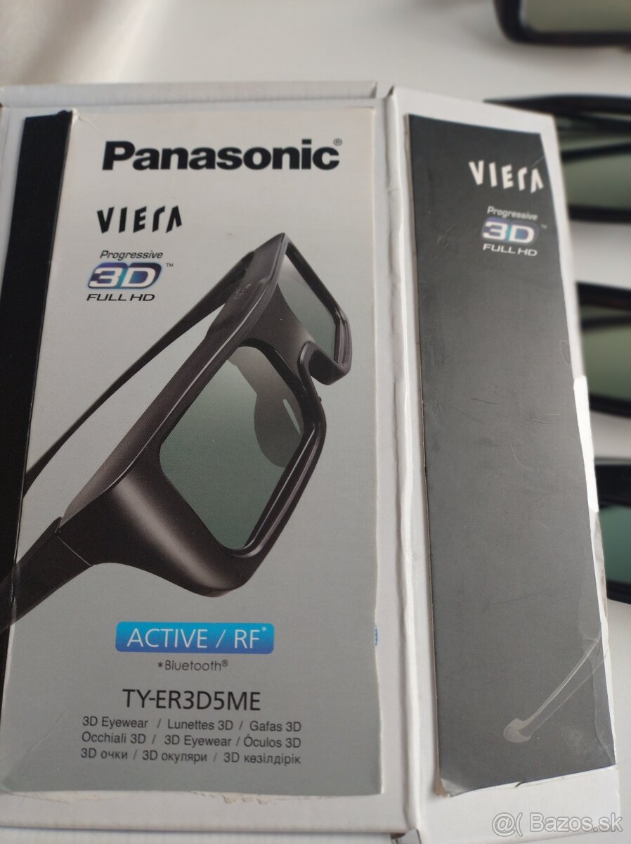 Predám 3D okuliare Panasonic TY-ER3D5ME - 2