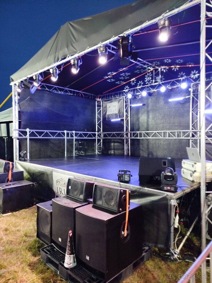 Pódium & ozvučenie & osvetlenie - 2