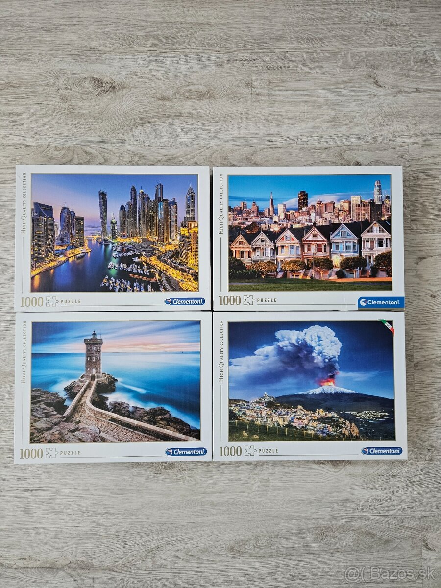 Zbierka 16x 1000 puzzle - 2