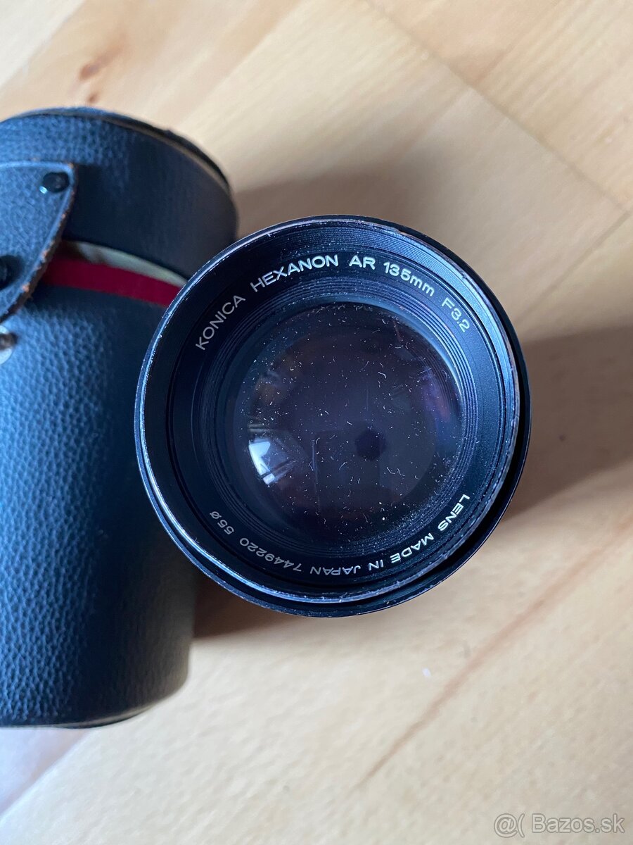 Objektív Konica Hexanon AR 135mm F3.2 - 2