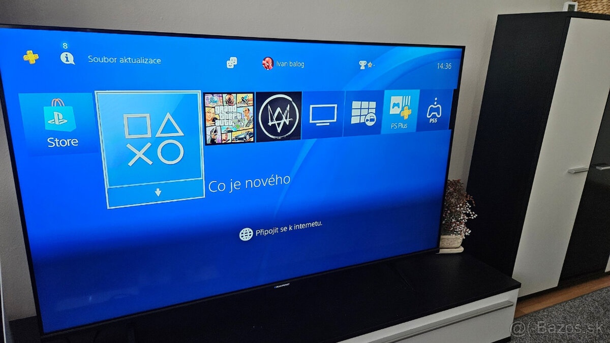 Sony Playstation 4 500GB + joypad a hry - 2