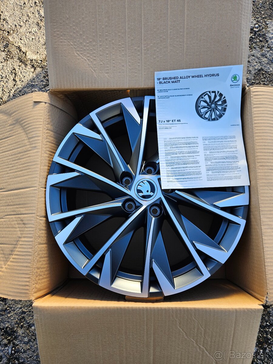 Nová alu kola Hydrus 18" Škoda Karoq - 2