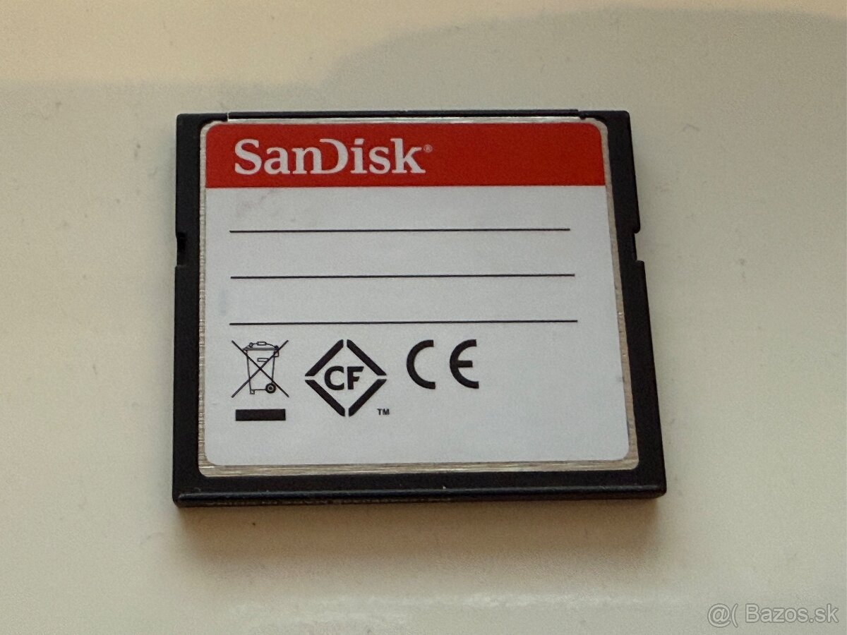 Predám CF kartu SanDisk Compact Flash Extreme - 2