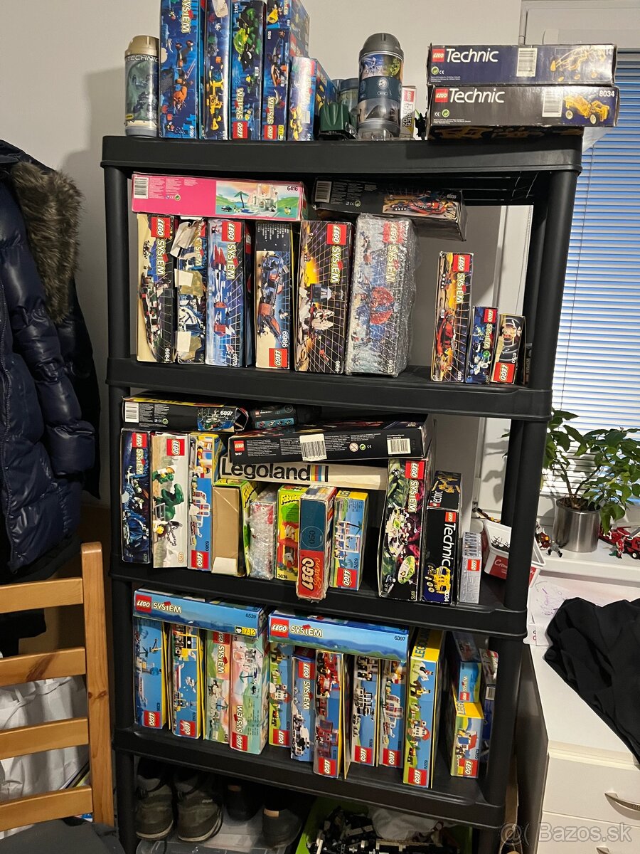 Lego 80, 90 roky s krabicami - 2