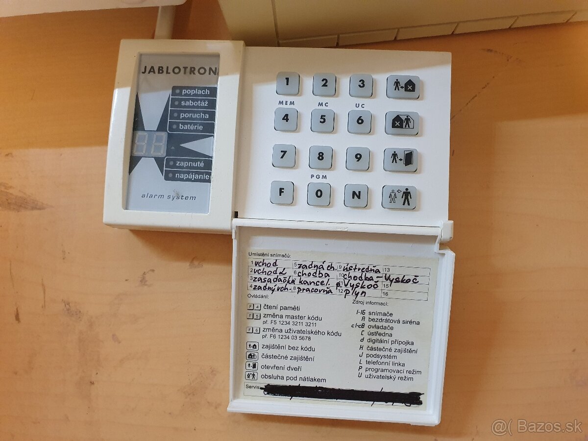 Zabezpečovací systém JA-60K - 2