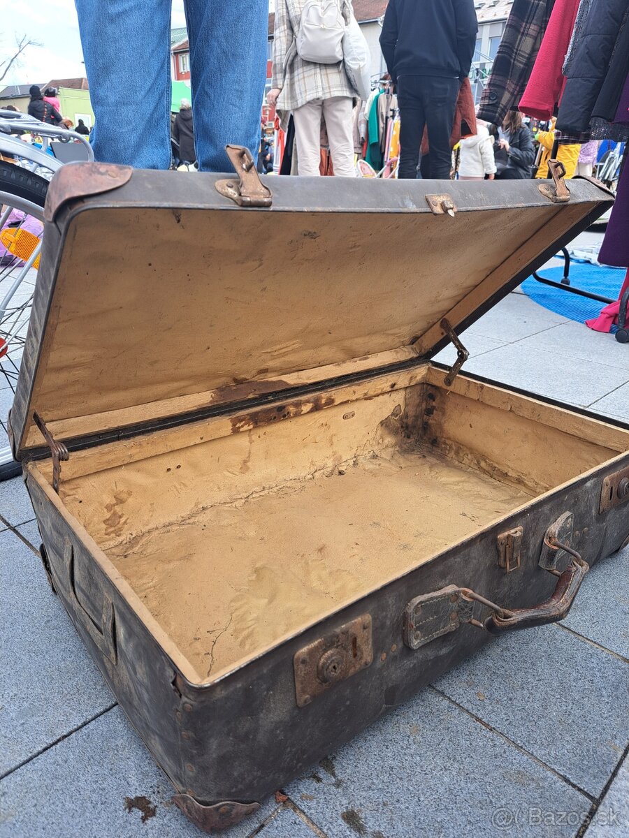 Kožené retro kufre - 2