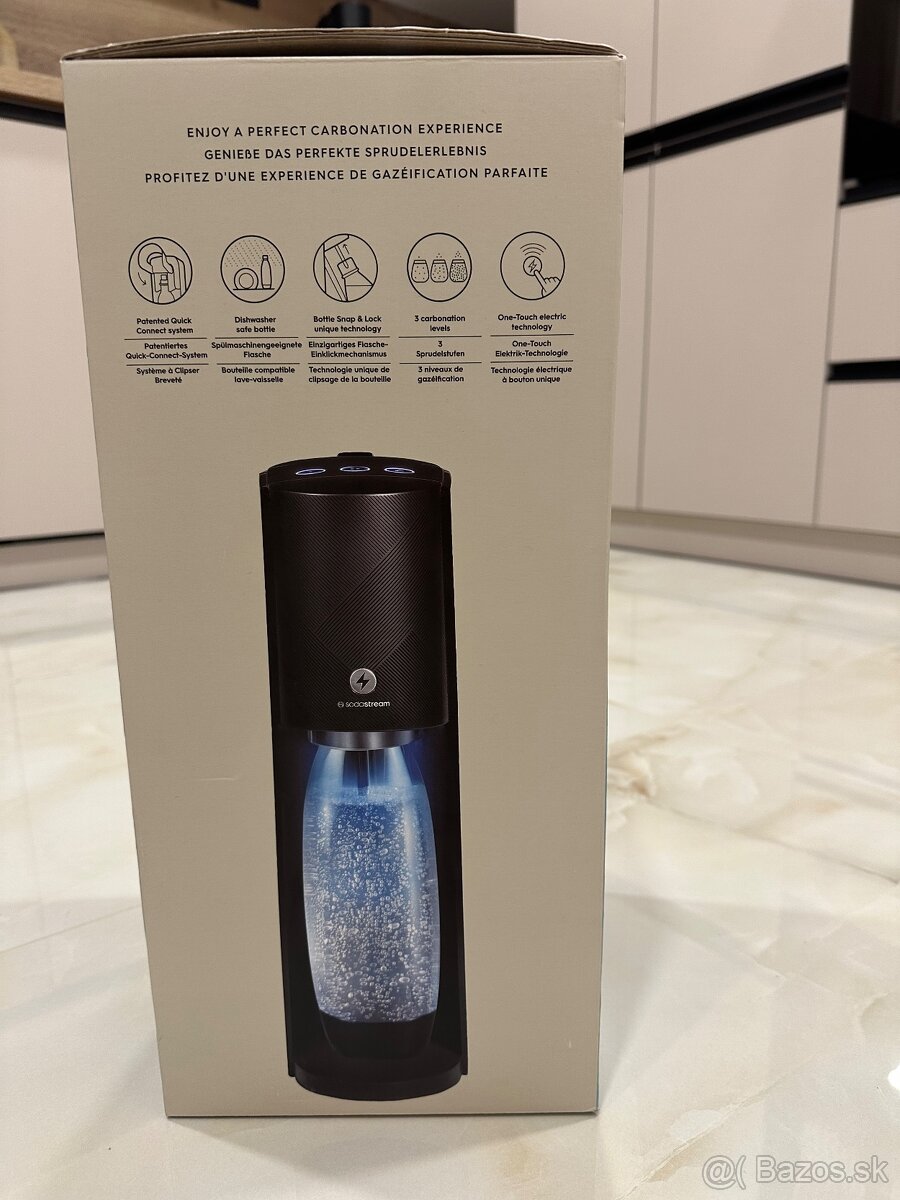 Sodastream E- terra black - 2