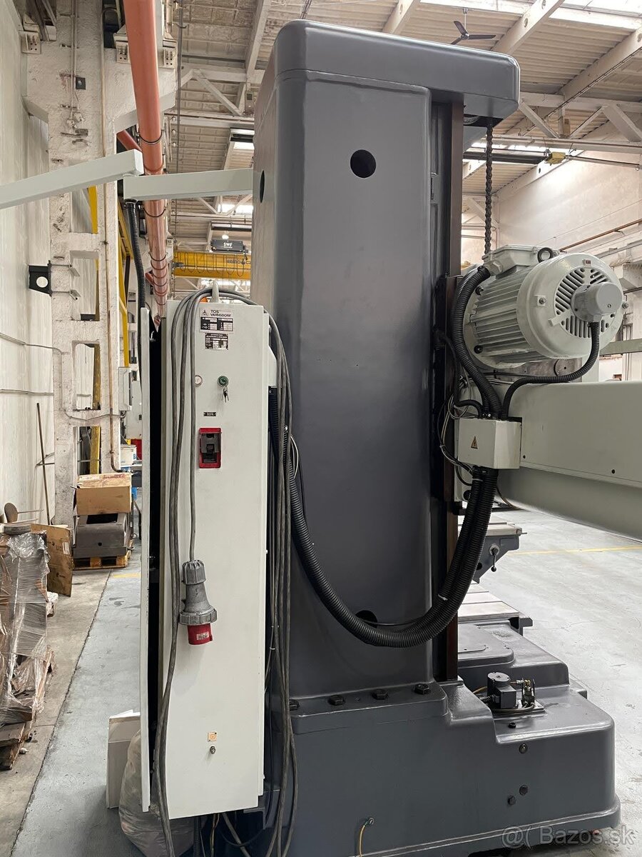 vodorovná vyvrtávačka stolová - TOS Varnsdorf W 100 A - 2