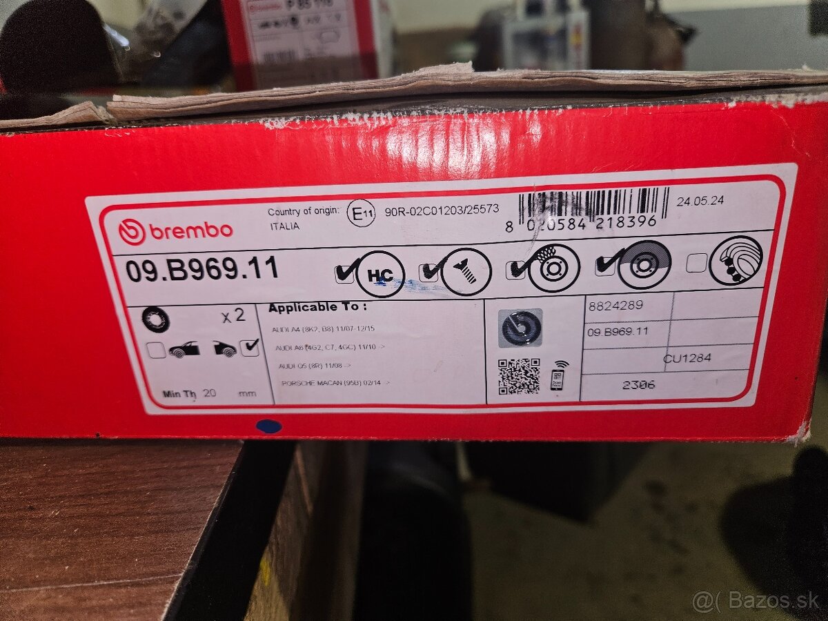 Brembo brzdové kotúče 330mm - 2