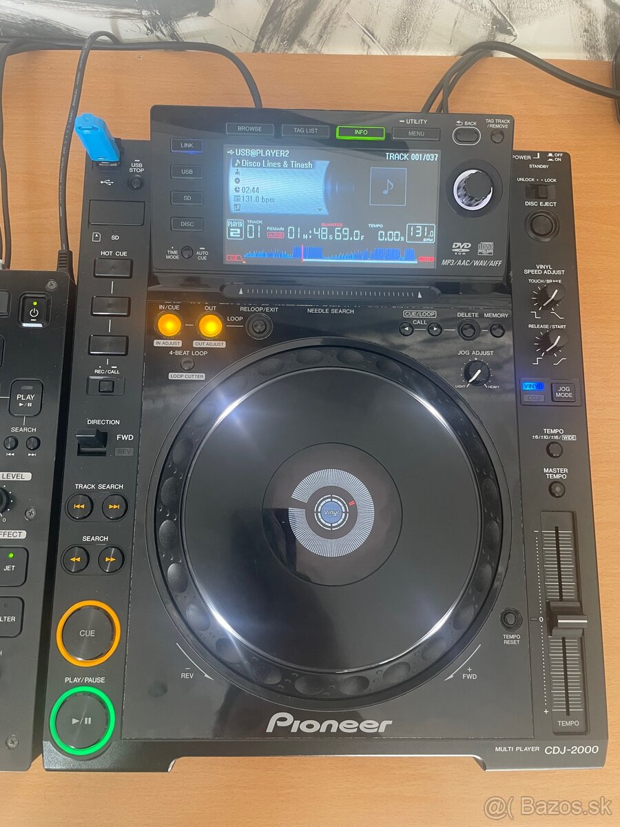 PIONEER Cdj 2000 + Mix Djm 350 - 2