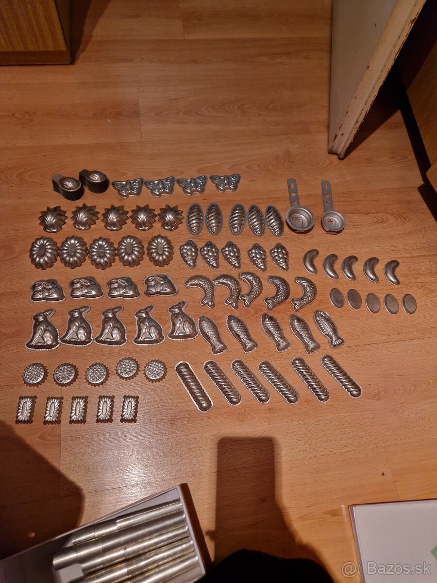 Retro formicky na pecenie, trubicky - 2