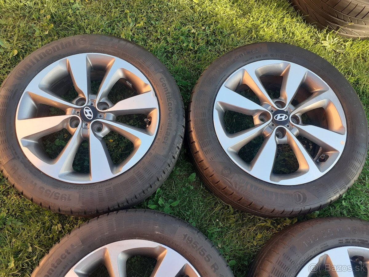 elektrony 4x100 letne 195/55 r16 - 2