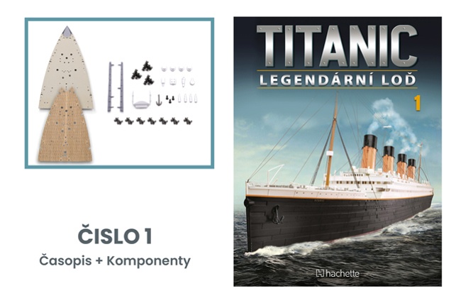 Titanic 1:200 Hachette - 2