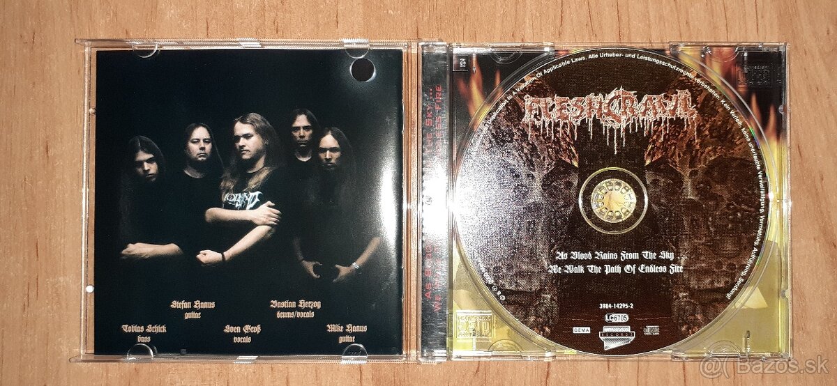 metal CD - FLESHCRAWL - As Blood Rain From the Sky... - 2