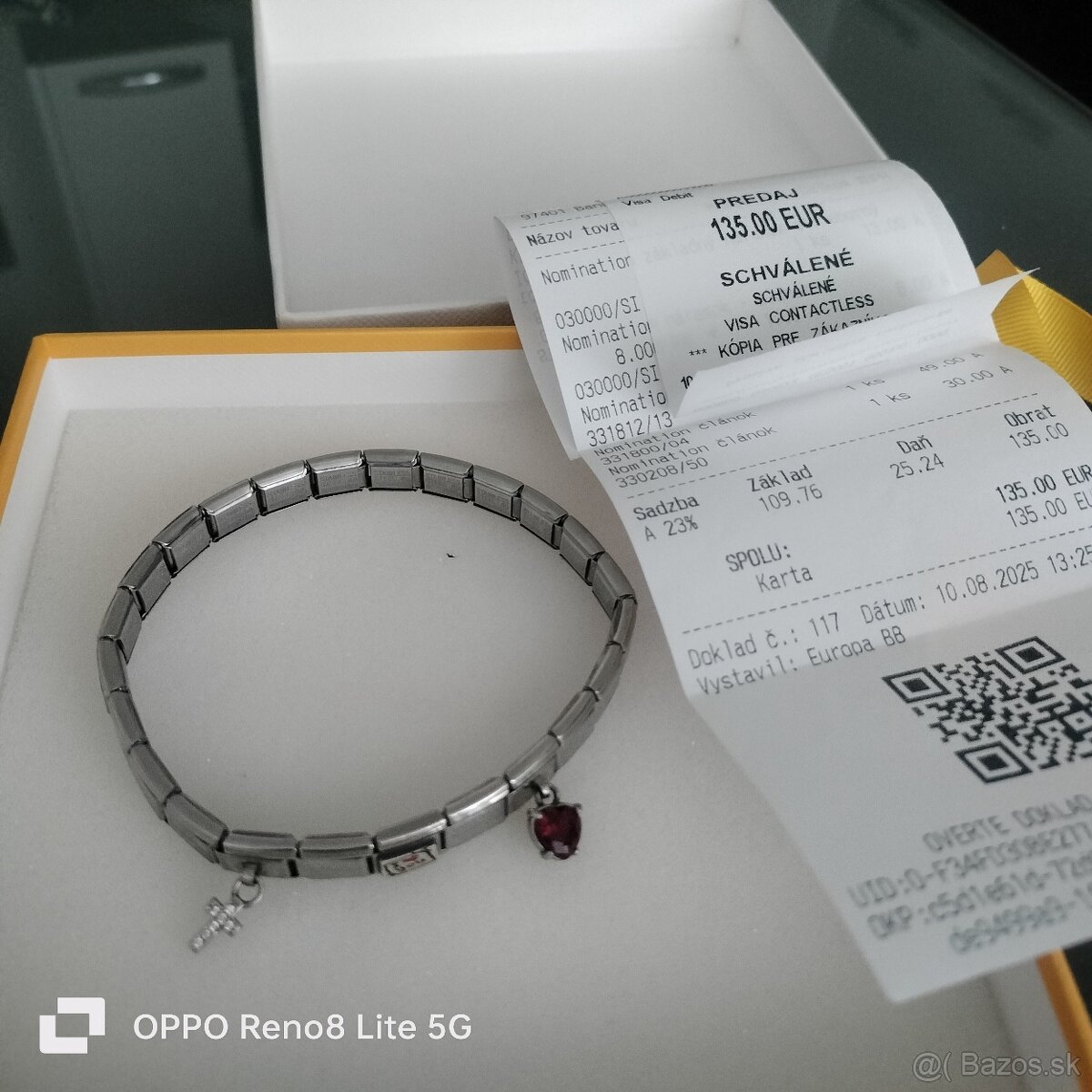 Predám strieborný náramok - 2