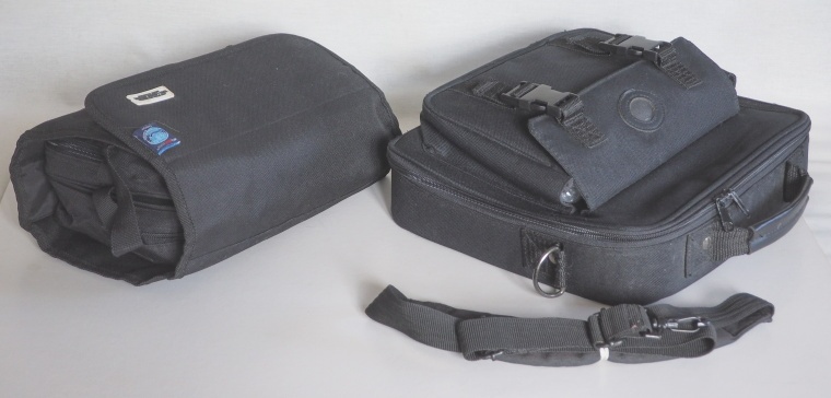 Taška na notebook a púzdro na hygienické potreby. - 2