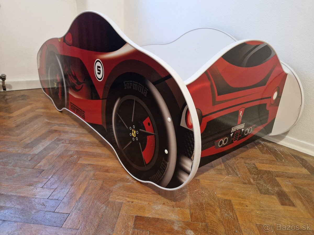 Predám detskú postel - Závodné auto - 2