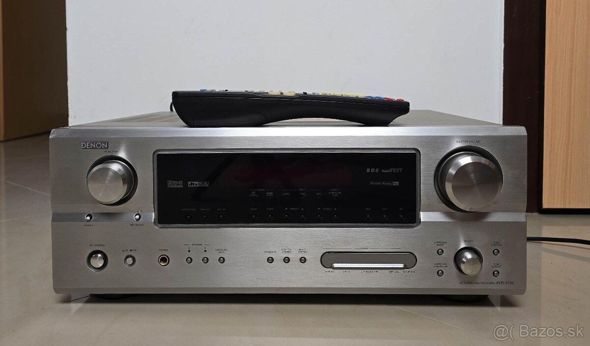 Denon AVR-2105 / optika phono fm s RDS - 2