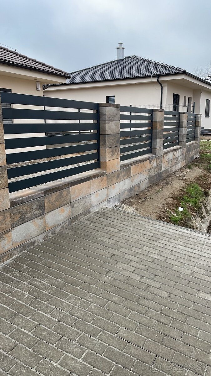 Hliníkové a oceľové brány a ploty na mieru - 2