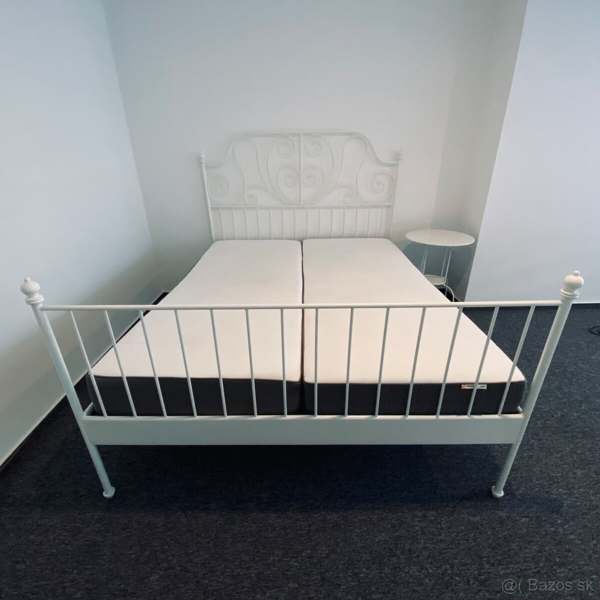 Postel IKEA LEIRVIK + nastavitelny rost LÖNSET (160x200) - 2