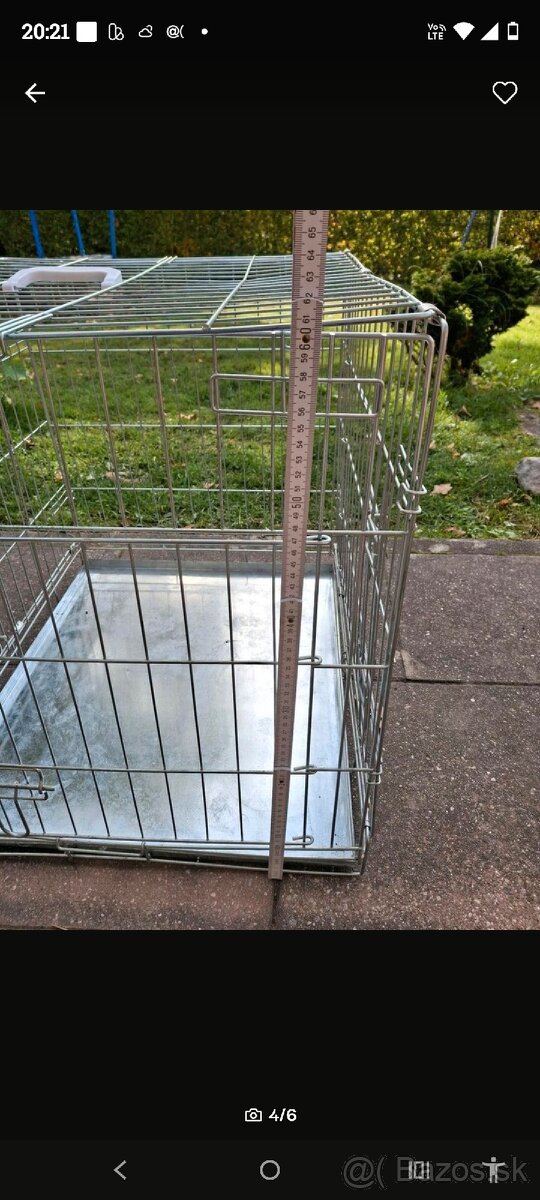 Prepravna skladacia klietka pre psa - 2