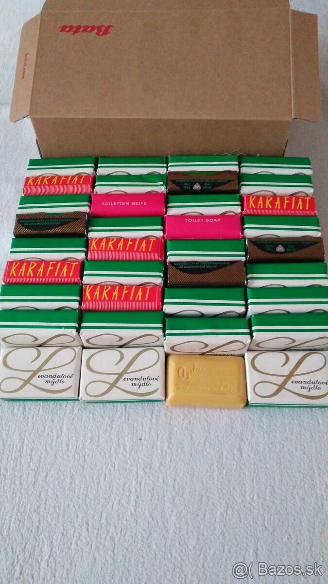 predám staré mydlá z čias ČSSR - 2