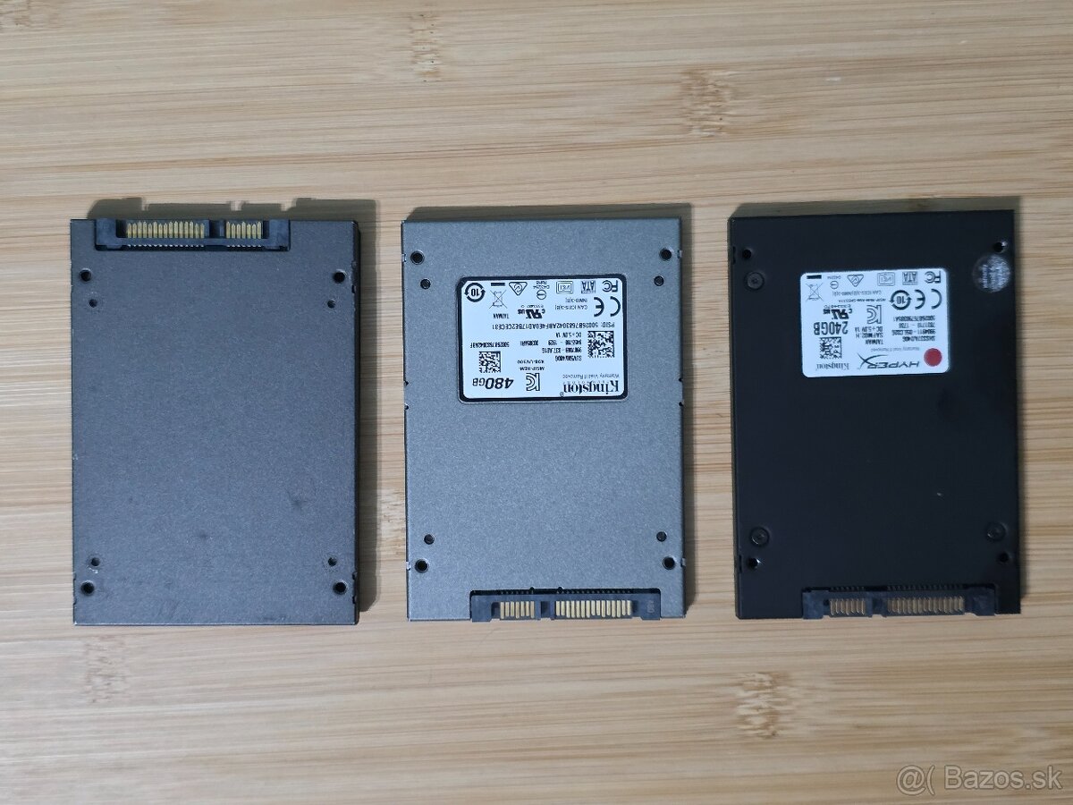 Pevné disky Kingston SSD 240GB a 480GB - 2