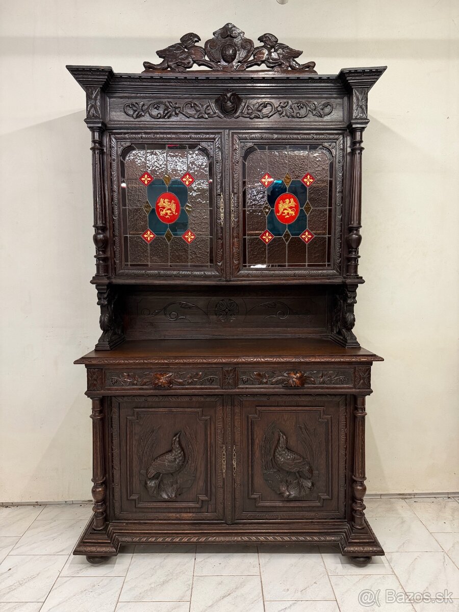 Starožitný lovecký příborník - 2