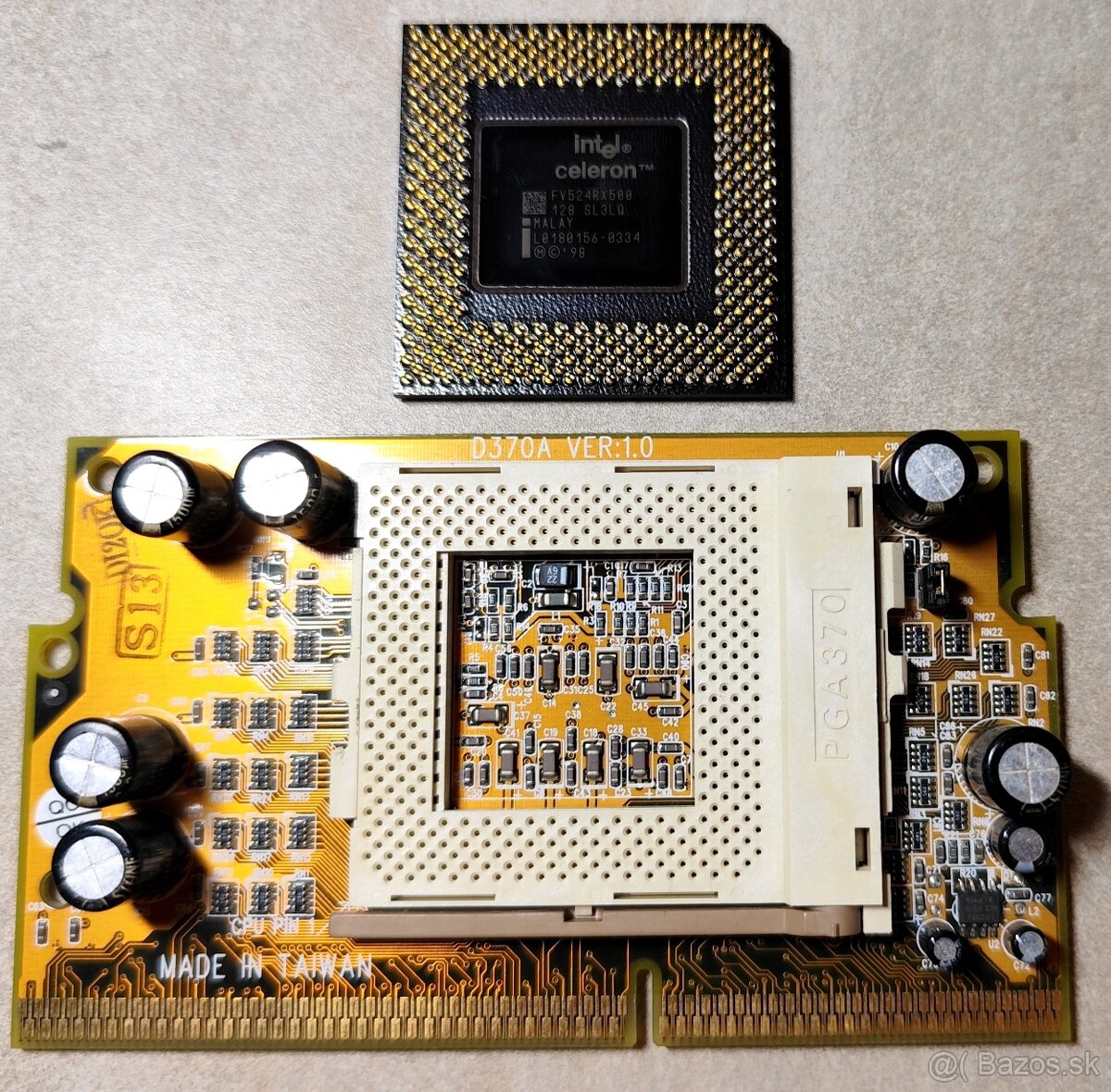 ✔️ Retro mainboard socket slot1 370 - 2