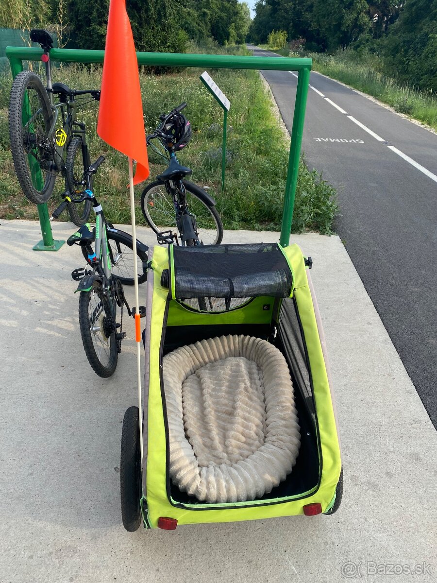 Vozík za bicykel pre psa - 2