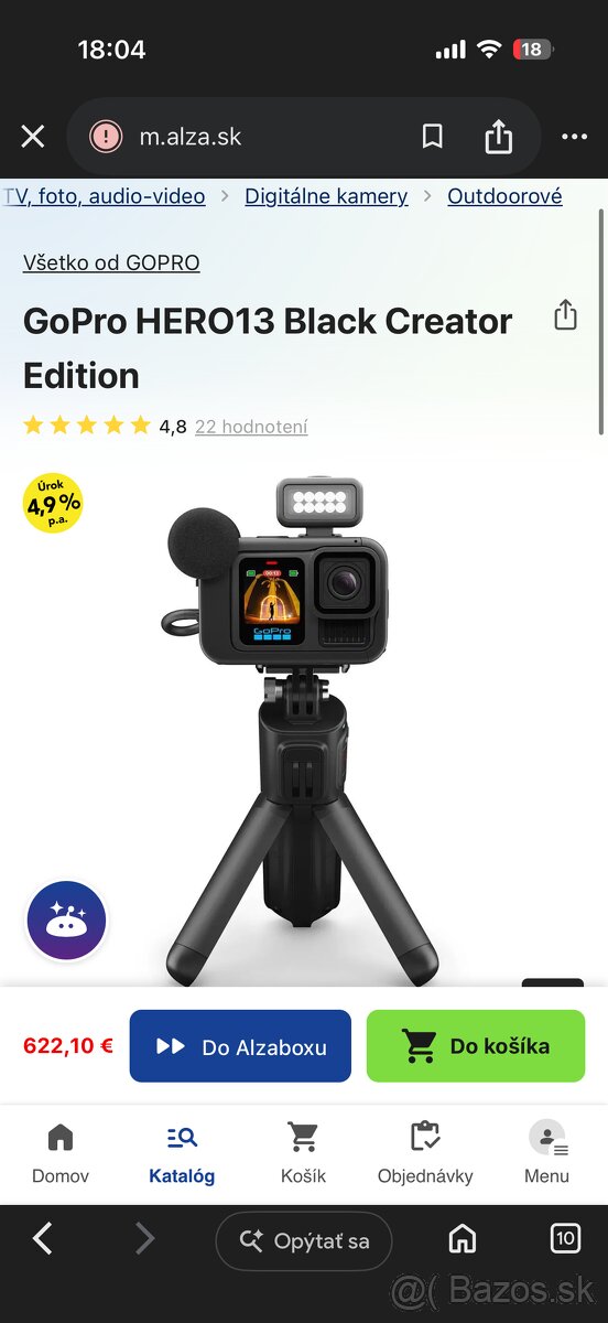 GoPro HERO13 kamera s príslušenstvom - 2