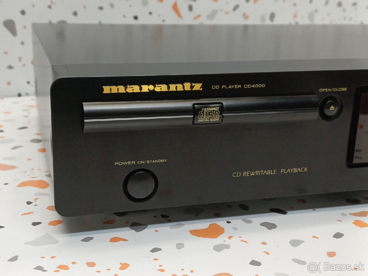 CD prehrávač Marantz CD4000 v čiernom prevedení - 2