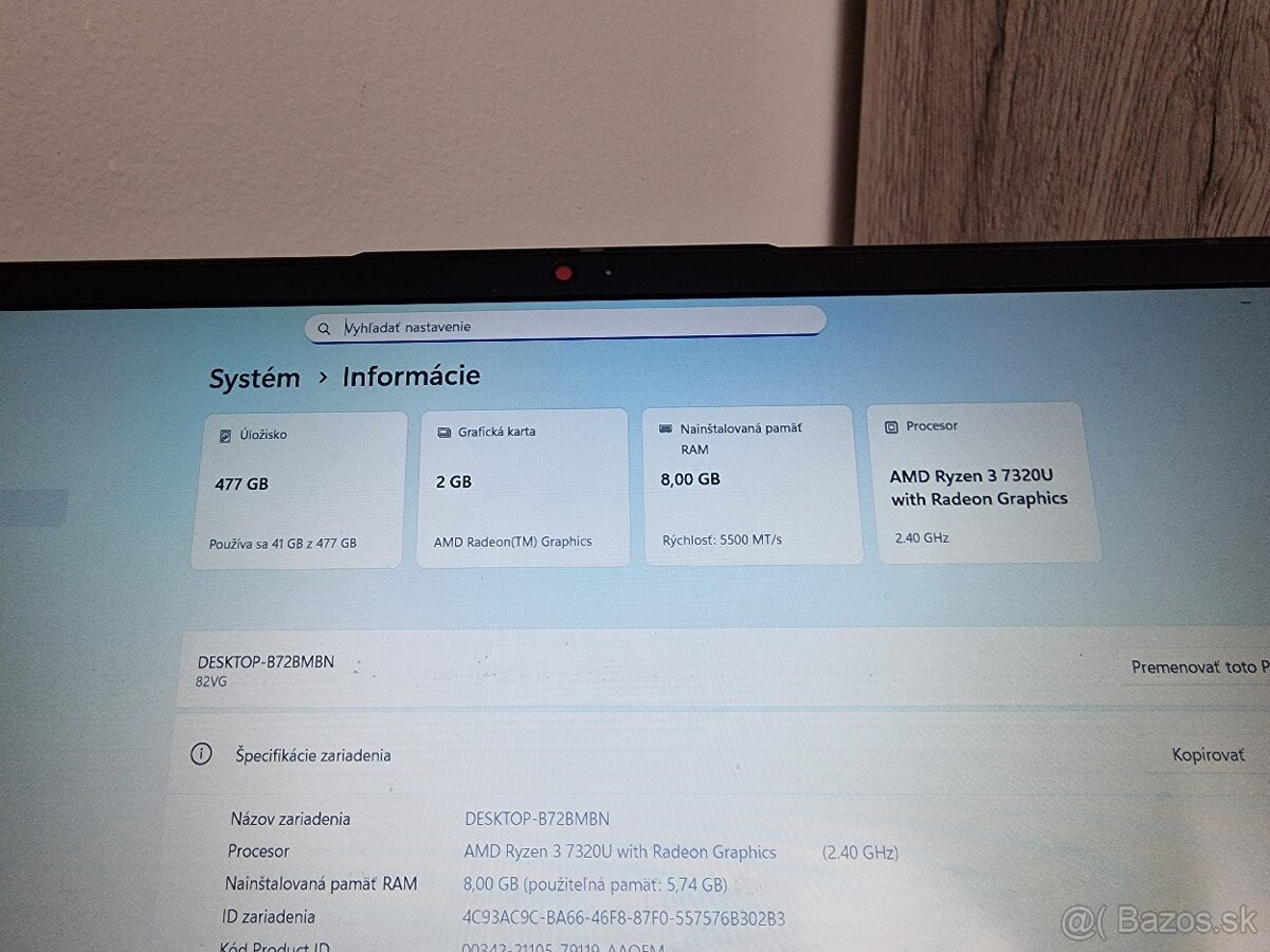 Lenovo ideapad 1 15.6" - 2