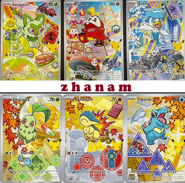 Pokémon výmena first partner illustration collection - 2