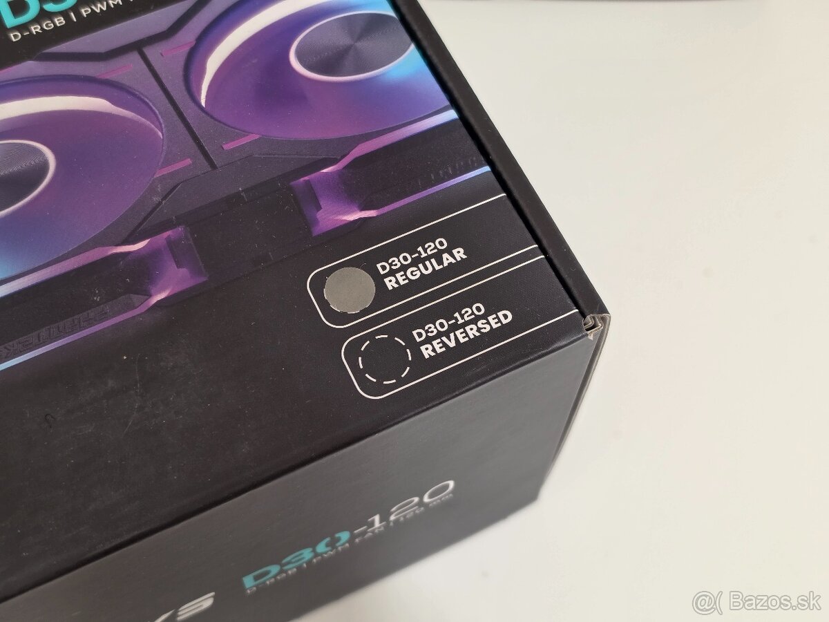 Phanteks D30-120 Black PWM - Regular / Reverse - 2