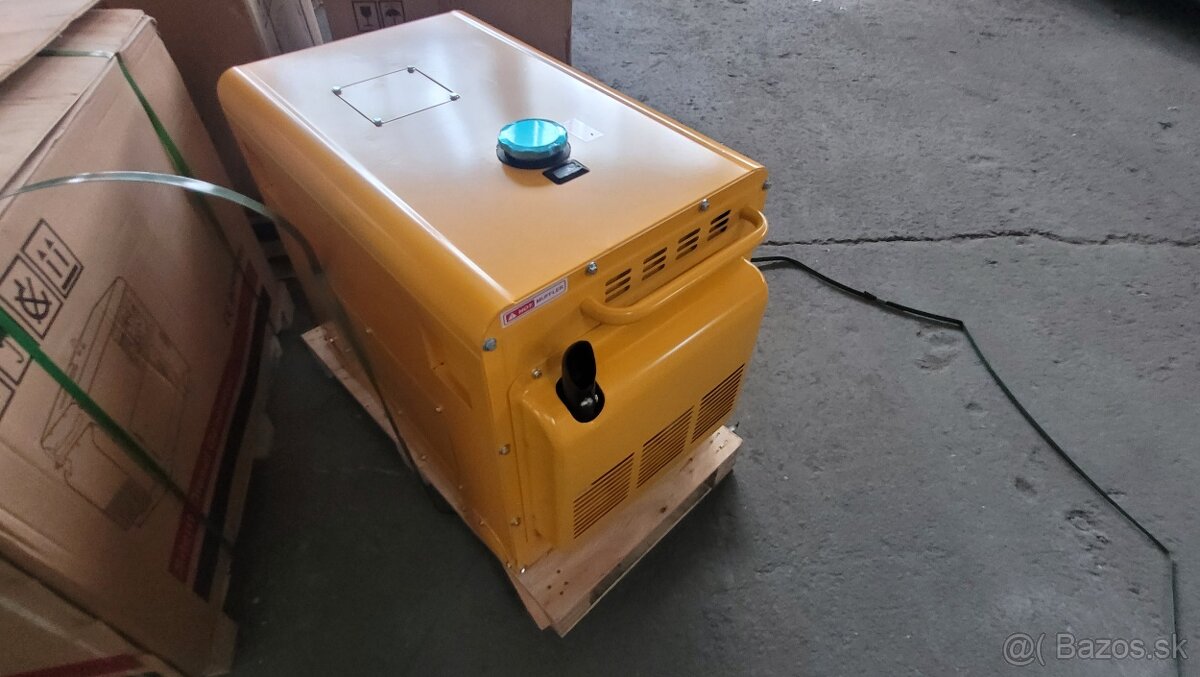 Diesel generator 10kVA elektrocentrala naftovy NOVY - 2