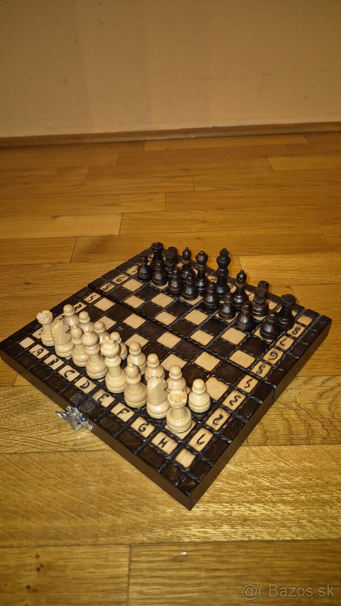 Drevenná šachovnica - 2