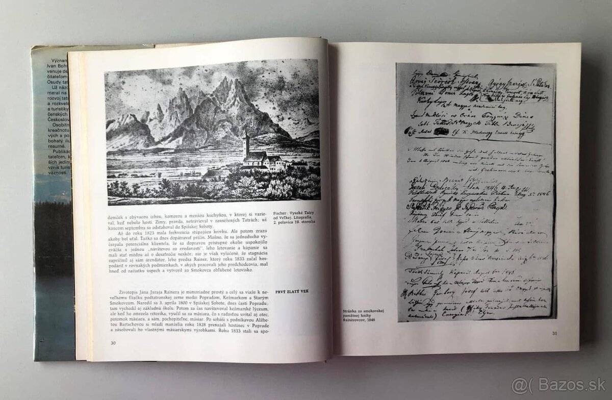 Vysoké Tatry - história - 2