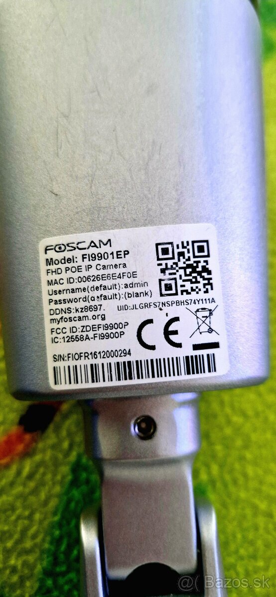Foscam FI9901EP 4MPx Ako nová - 2