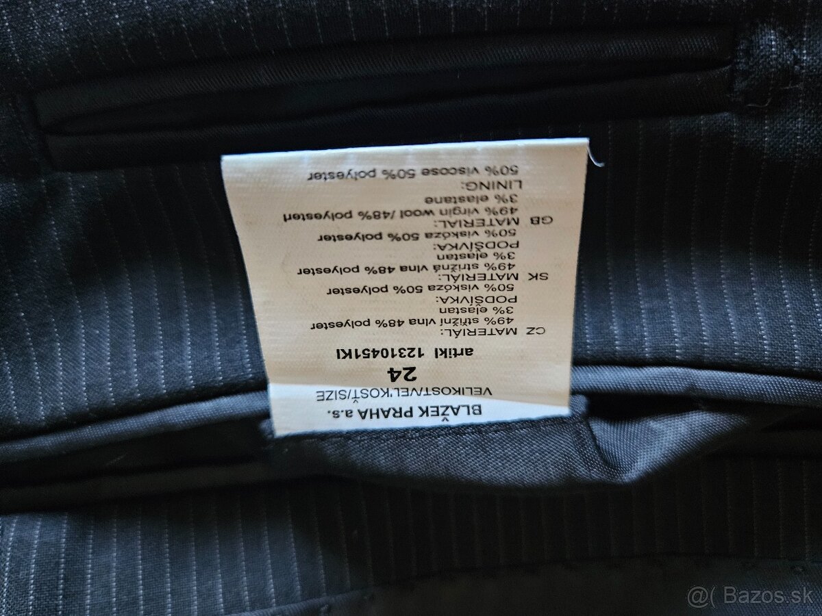 Pánsky oblek Blažek - 2