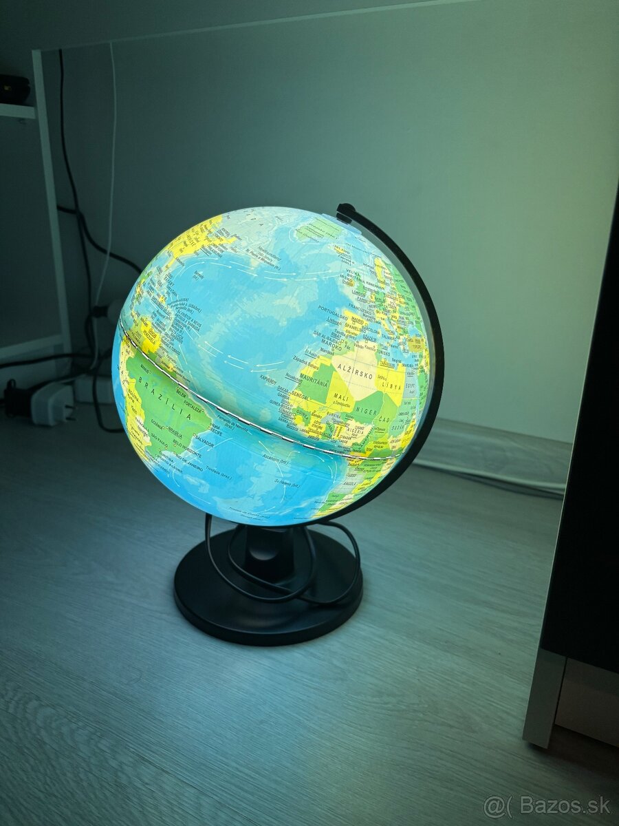 Glóbus svetelný - 2
