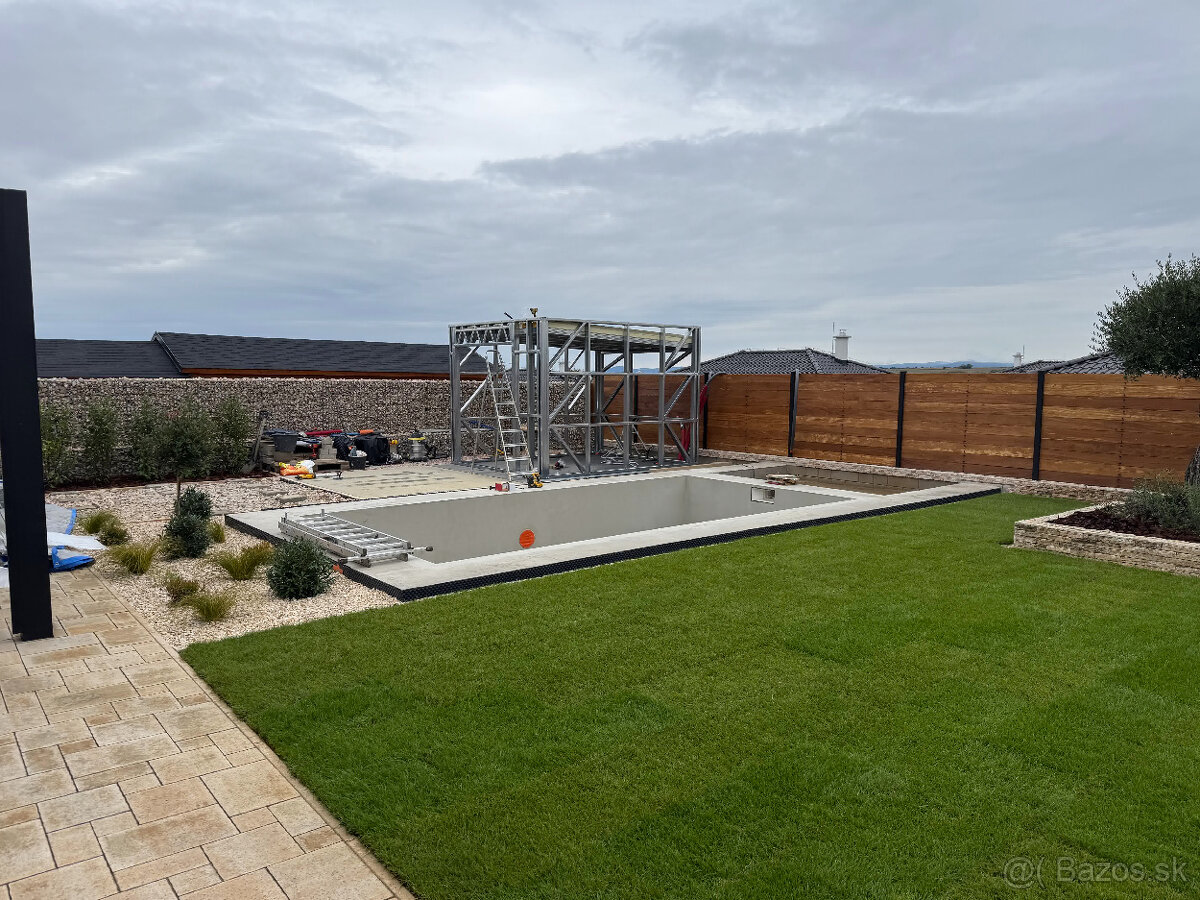 Oceľová konštrukcia na garáž/dielňu/technickú miestnosť - 2